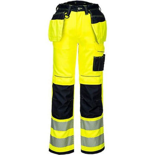 PW3 Hi-Vis Holster nadrág, fekete/sárga