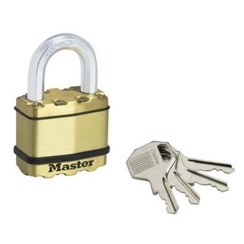 Sárgaréz lakatok Master Lock Excell 50mm