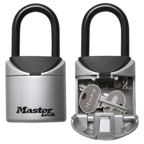 Master Lock mini biztonsági doboz fűzőlyukkal