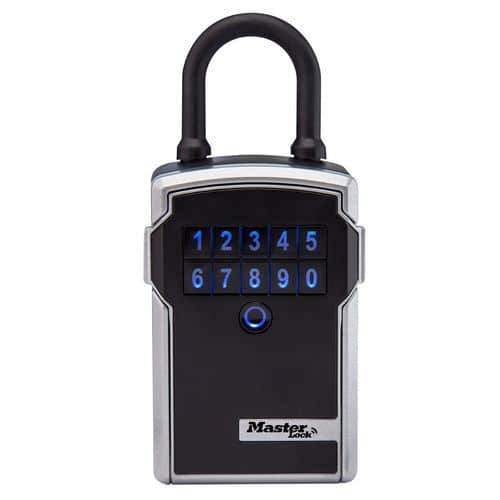 Master Lock Bluetooth biztonsági doboz fűzőlyukkal