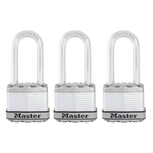 Master Lock Excell 45mm-es titán lakat készlet, 3 db