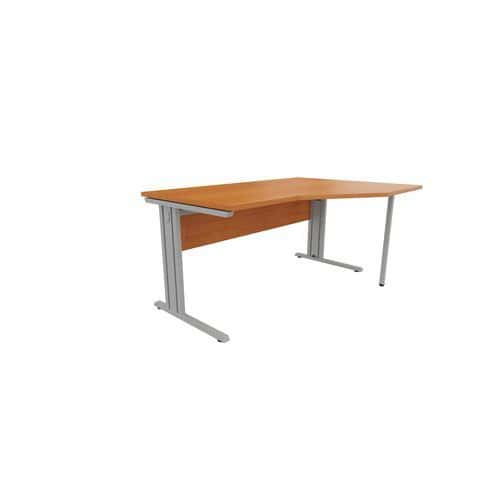 Classic line ergo irodai asztal, 160 x 110 x 75 cm, jobbos kivitel