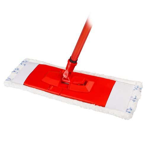 Lapos mikroszálas mop fogantyúval, 40 cm