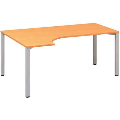 Alfa 200 ergo irodai asztalok, 180 x 120 x 74,2 cm, balos kivitel