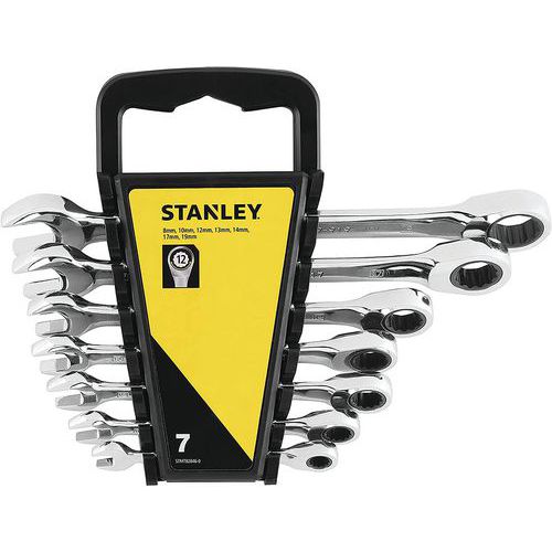 Stanley Ratchet csavarkulcs készlet, 7 db