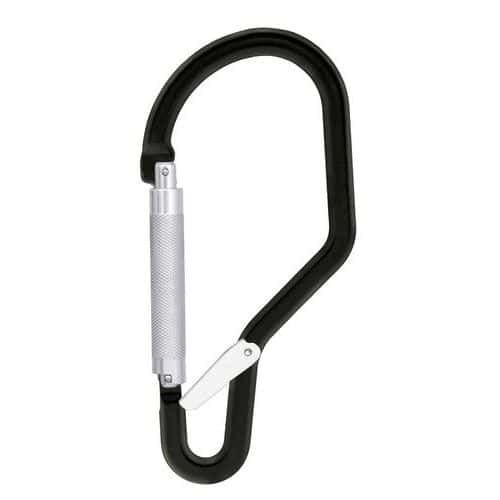 Alumínium karabiner retesszel