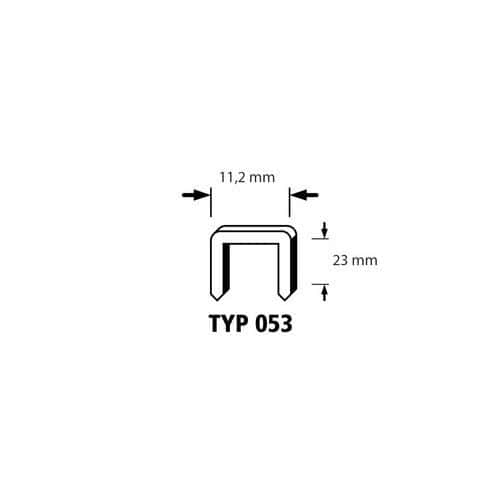 Tűzőkapcsok tűzőpisztolyba, 1200 db