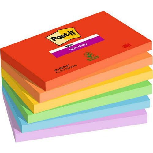 Post-it szuper cetlik, 47-76 x 47-127 x 58,8-61 mm