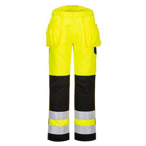 Pw2 Hi-Vis Holster Nadrág, fekete/sárga