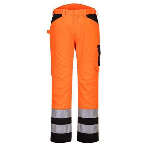 PW2 Hi-Vis munkanadrág, fekete/narancssárga